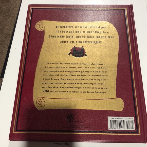 The Monster Oligist by Bobbi Katz Illustrated by Adam McCauley hardcover book - Picture 3 of 7